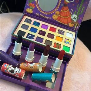 Colorful Makeup Set with Lipsticks and Eyeshadows